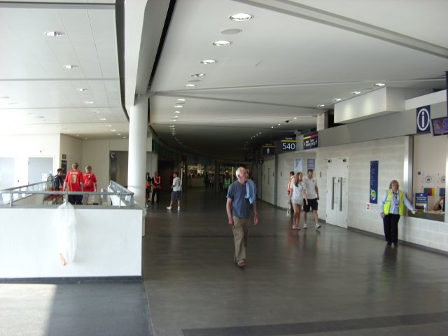 Concourse in the West Stand